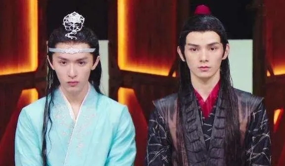 《陈情令》中蓝忘机一角，真是谁都能驾驭？对比之下，真相自明。

王一博与肖战因该