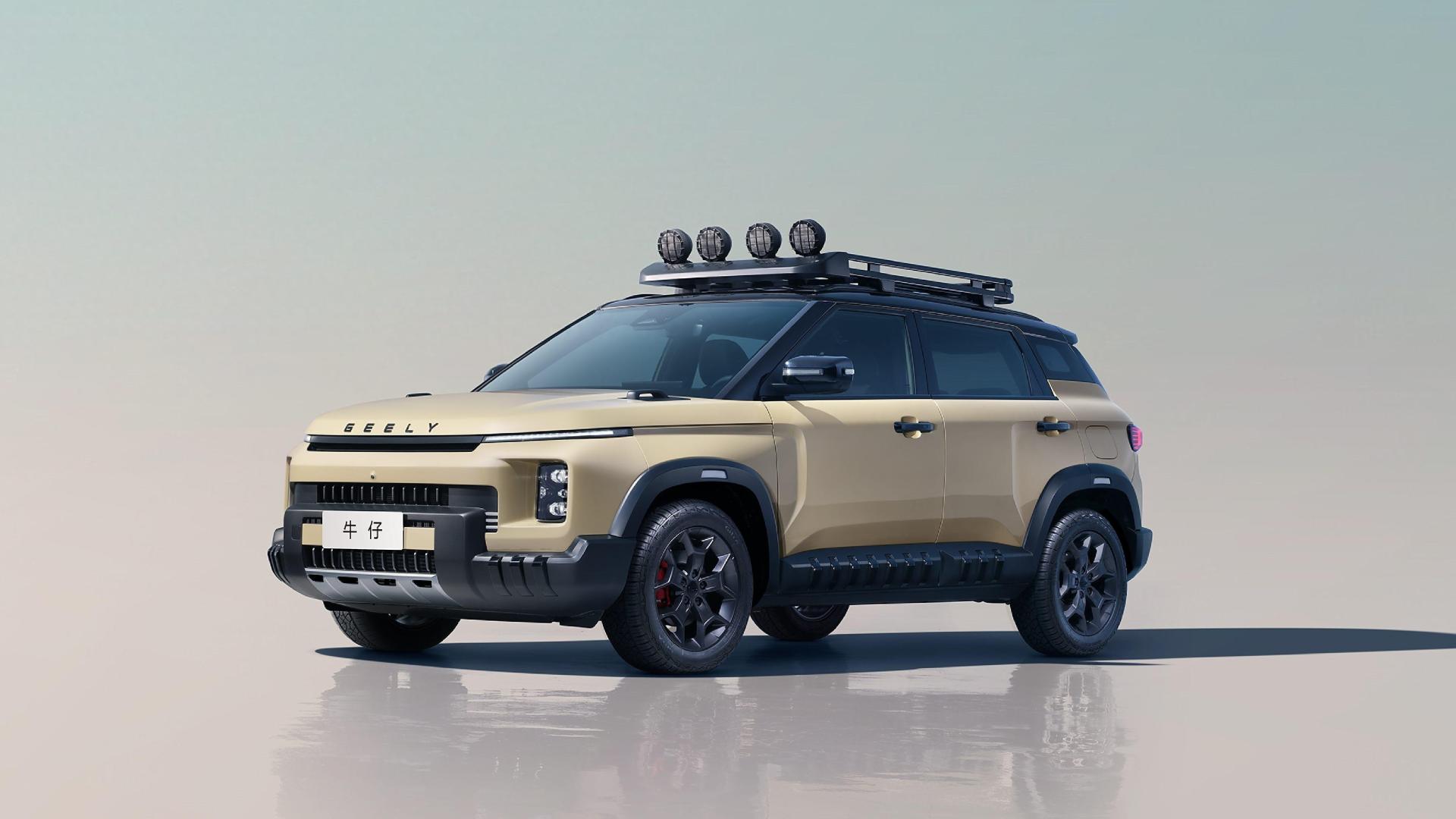 吉利发布全新SUV，外观很硬派，顶配不到10万，名字也很“硬”！