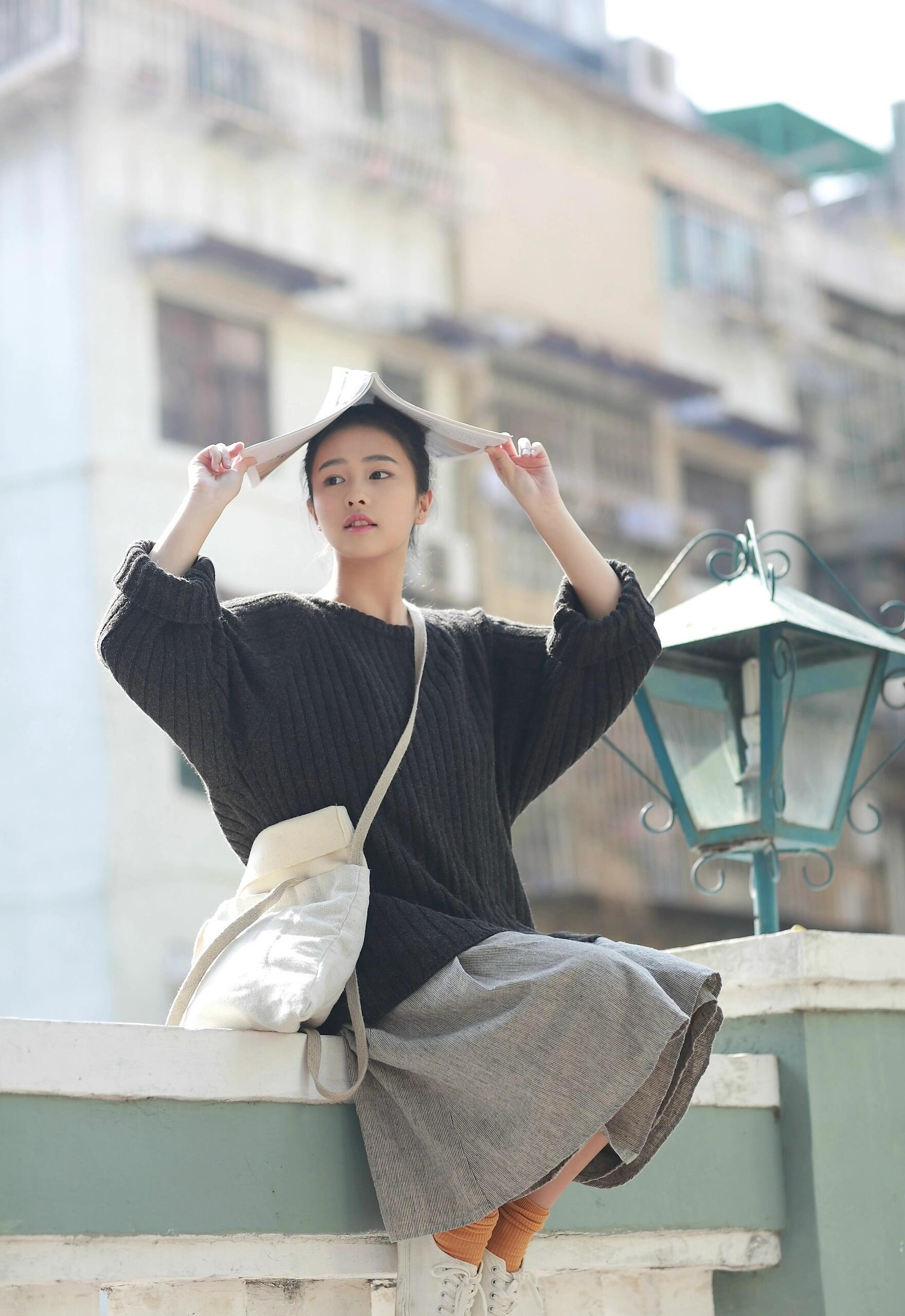 叙旧时期做模特的小白梦妍