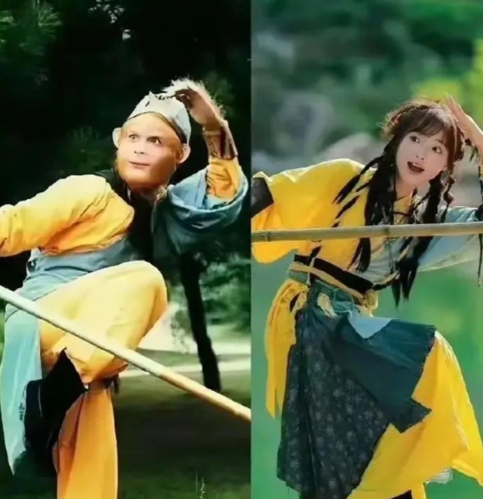 现在的造型师都已经开始模仿西游记！哈哈哈哈 [大笑][大笑][大笑][大笑][大