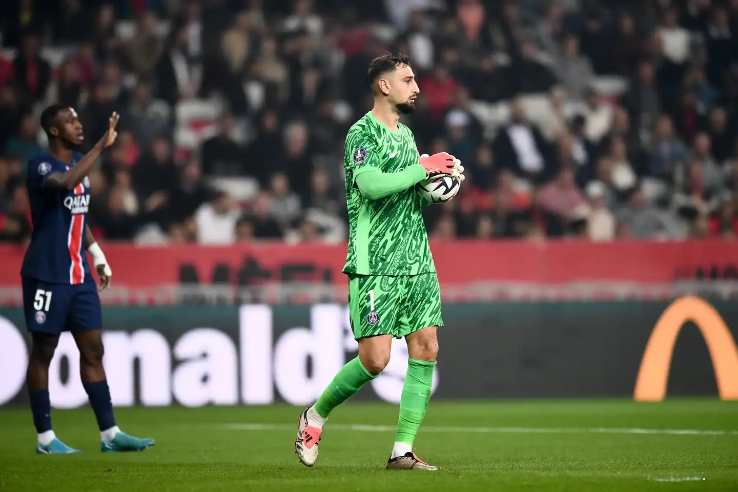 多纳鲁马：批评声对我来说没影响，丢掉榜首但之后还有机会
法甲联赛第7轮，巴黎圣日