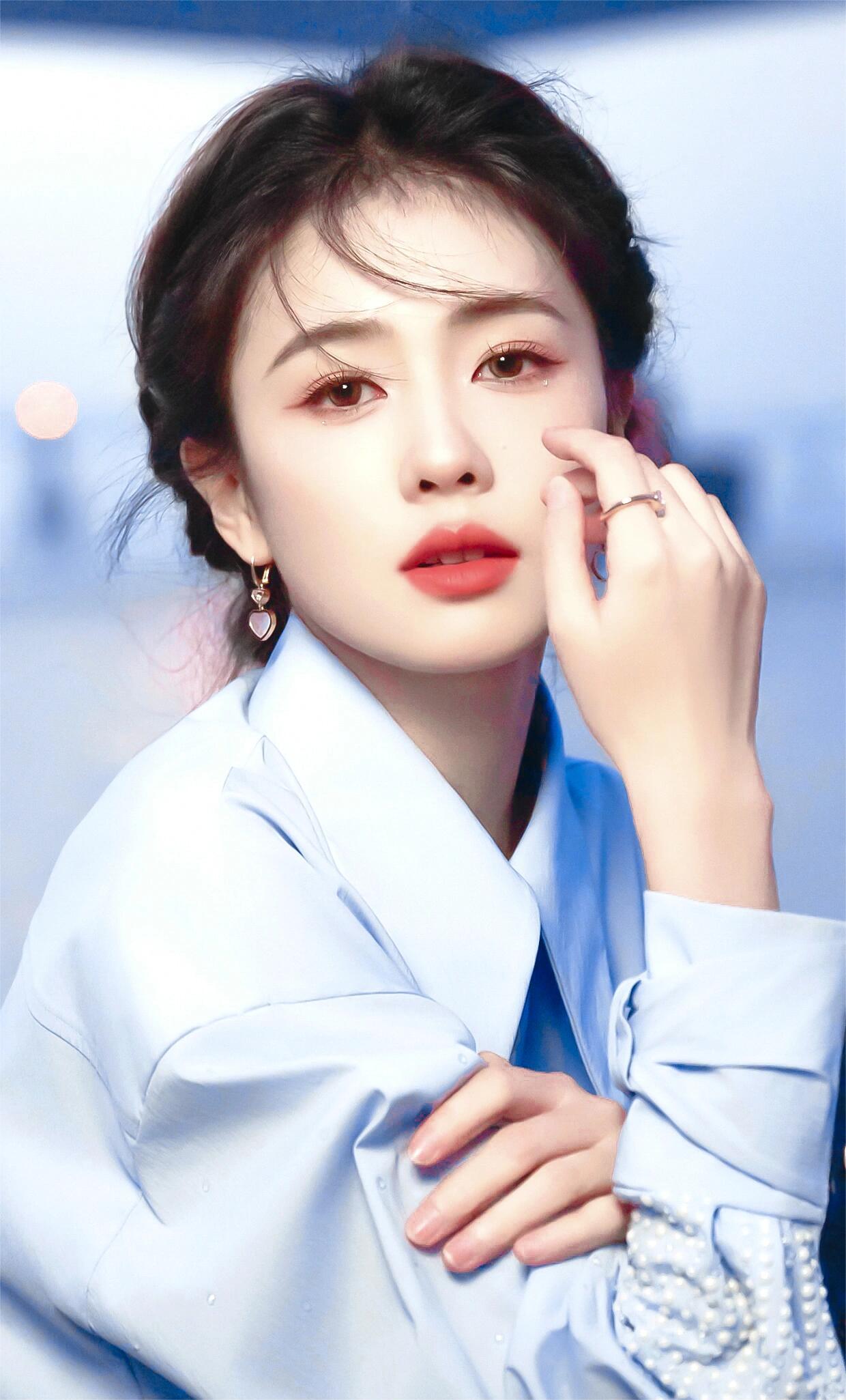 白鹿，美得太高级了