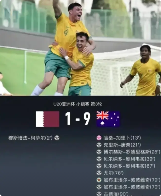 U20国足战胜卡塔尔胜不足喜，澳大利亚才是国足的真正挑战
上届U20亚洲杯，澳大