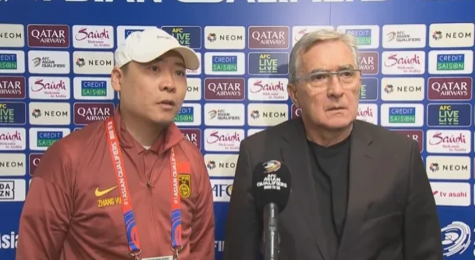 国足0:7惨败日本，赛后国足主教练伊万接受采访谈到三点肺腑之言
1、上届世界杯预