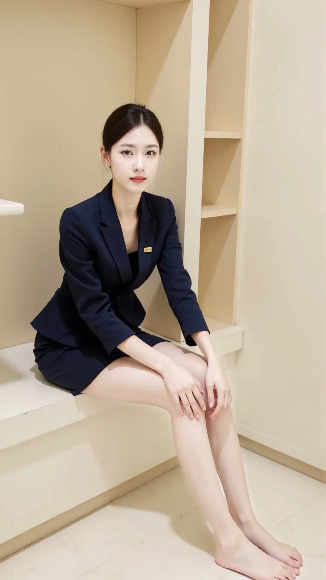 职业短裙装，更显成熟女人的魅力