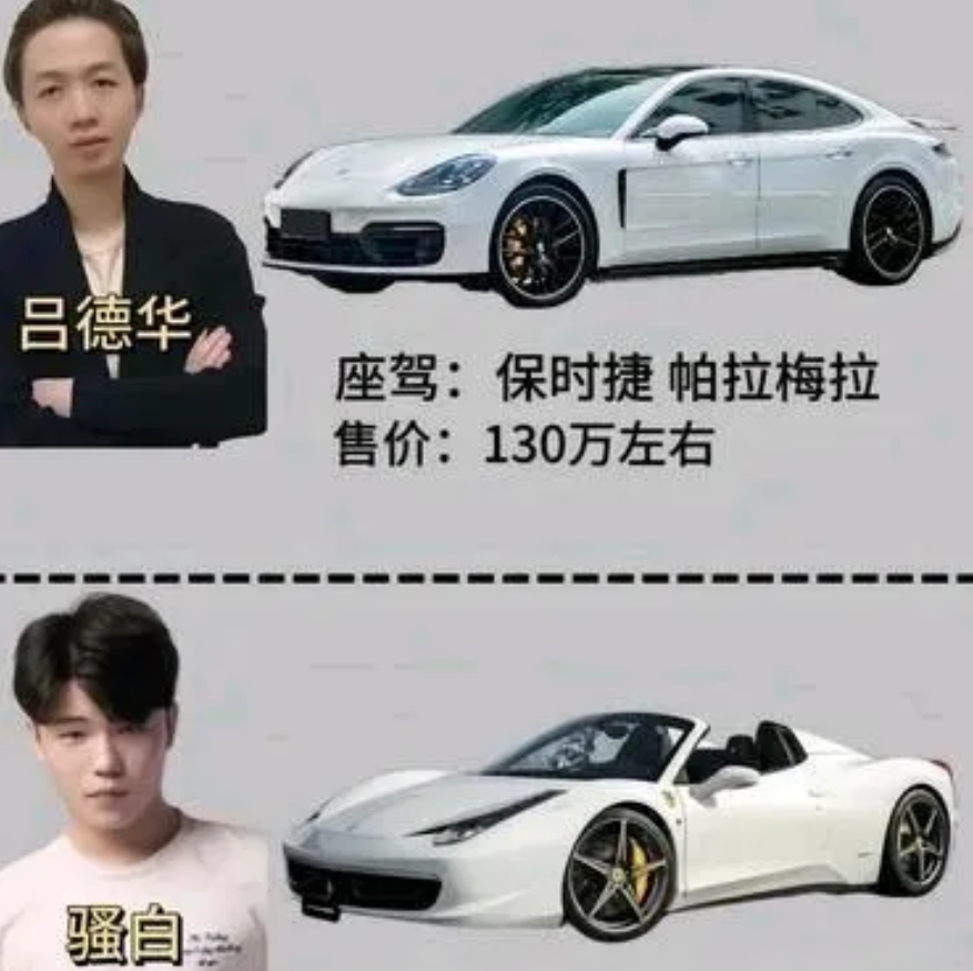 做游戏主播太赚钱了，王者荣耀大主播们的座驾，全部是豪车，保时捷，迈凯轮，法拉利，