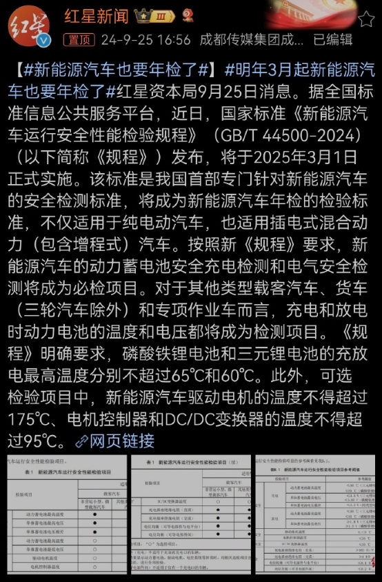 年检费用无疑是最直接的痛点。以往,传统燃油车的年检费用大多在几百元左右,可以说是