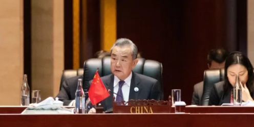 王毅表示，广大穆斯林国家早已看穿了美国的伎俩，清楚美国不过是以人权为幌子，企图干