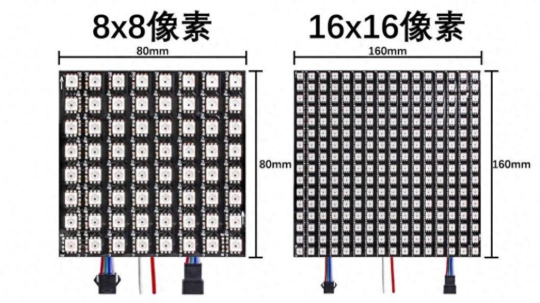 12v5050内置芯片断点续传WS2815RGB幻彩像素屏