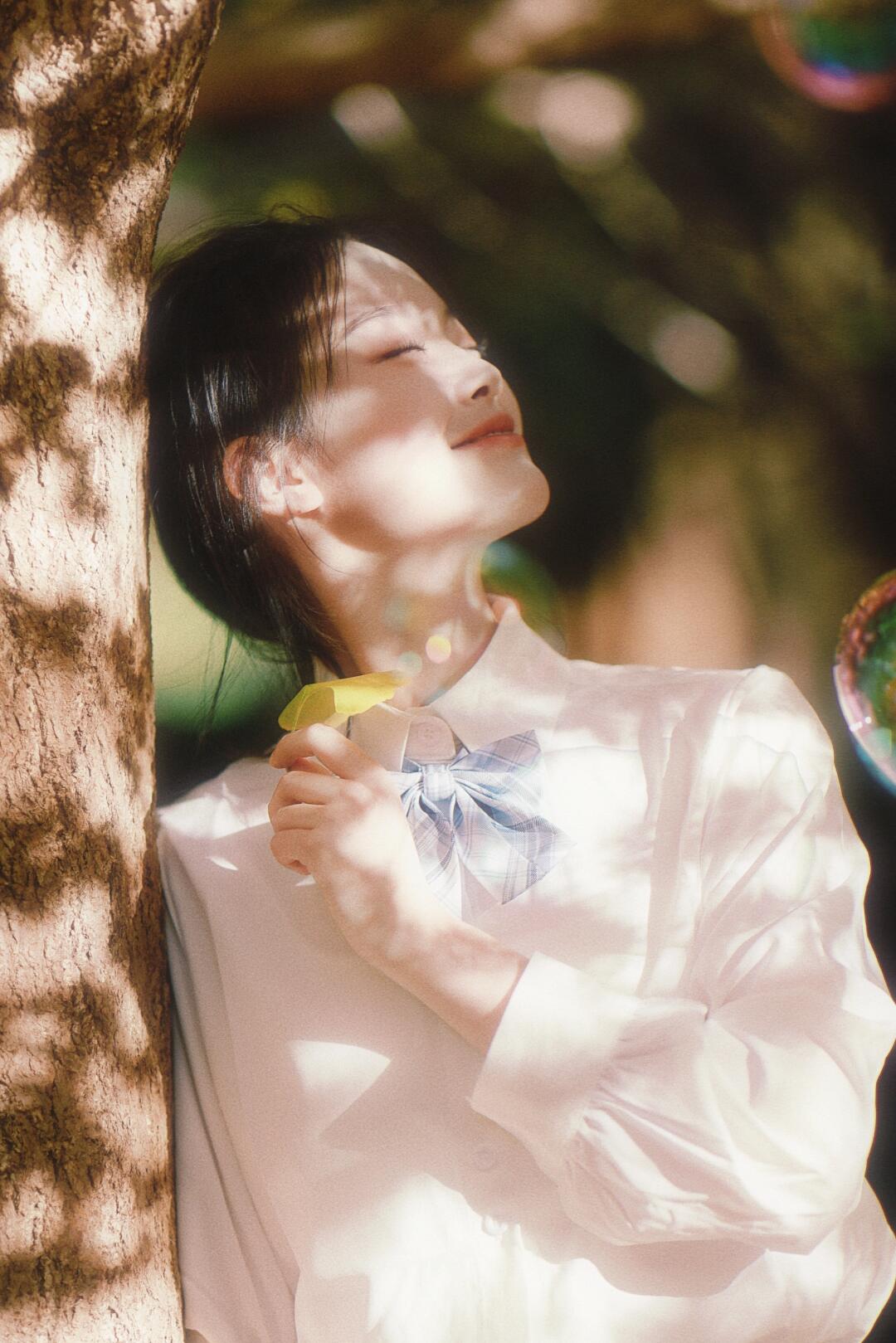 云大银杏写真随手记录的学妹📷