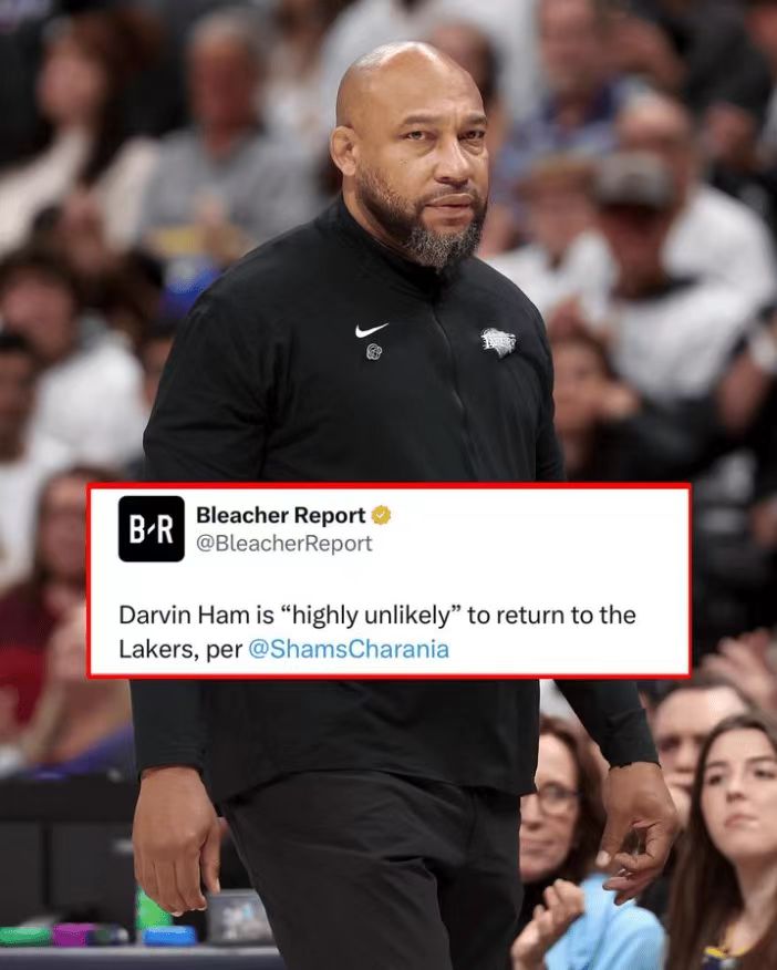 最近ESPN记者Woj发布报道称，在湖人季后赛首轮系列赛输给掘金之后，主教练哈姆