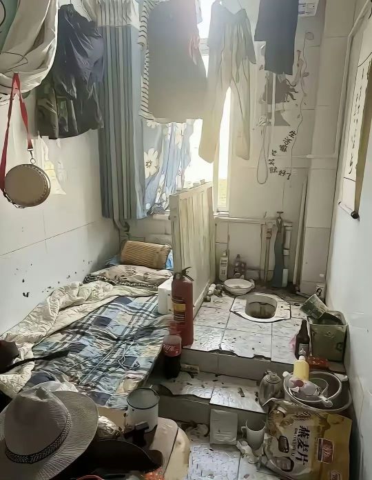 这什么人，把出租屋住成了这样子的？