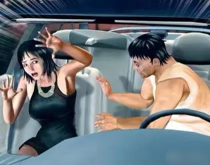 福建，一男子驾车带某会所女子，到城外游玩，两人在车上发生了关系，事后男子给女子转