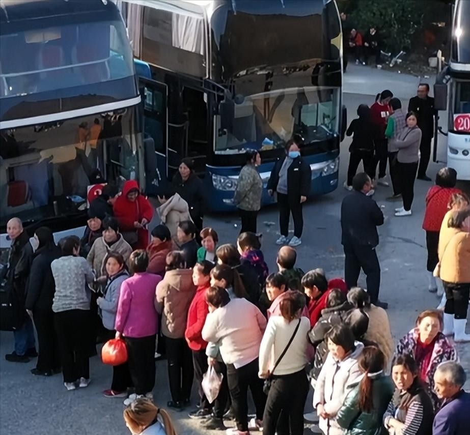 老板真好 花钱送员工回家过年

                        