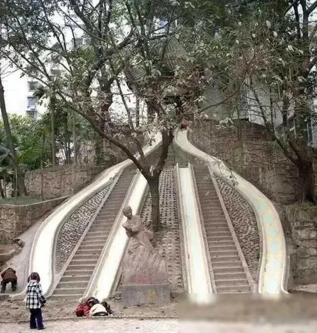 1996年的重庆，你知道这个地方吗？
光阴似箭，照片里的小孩都老了吧？