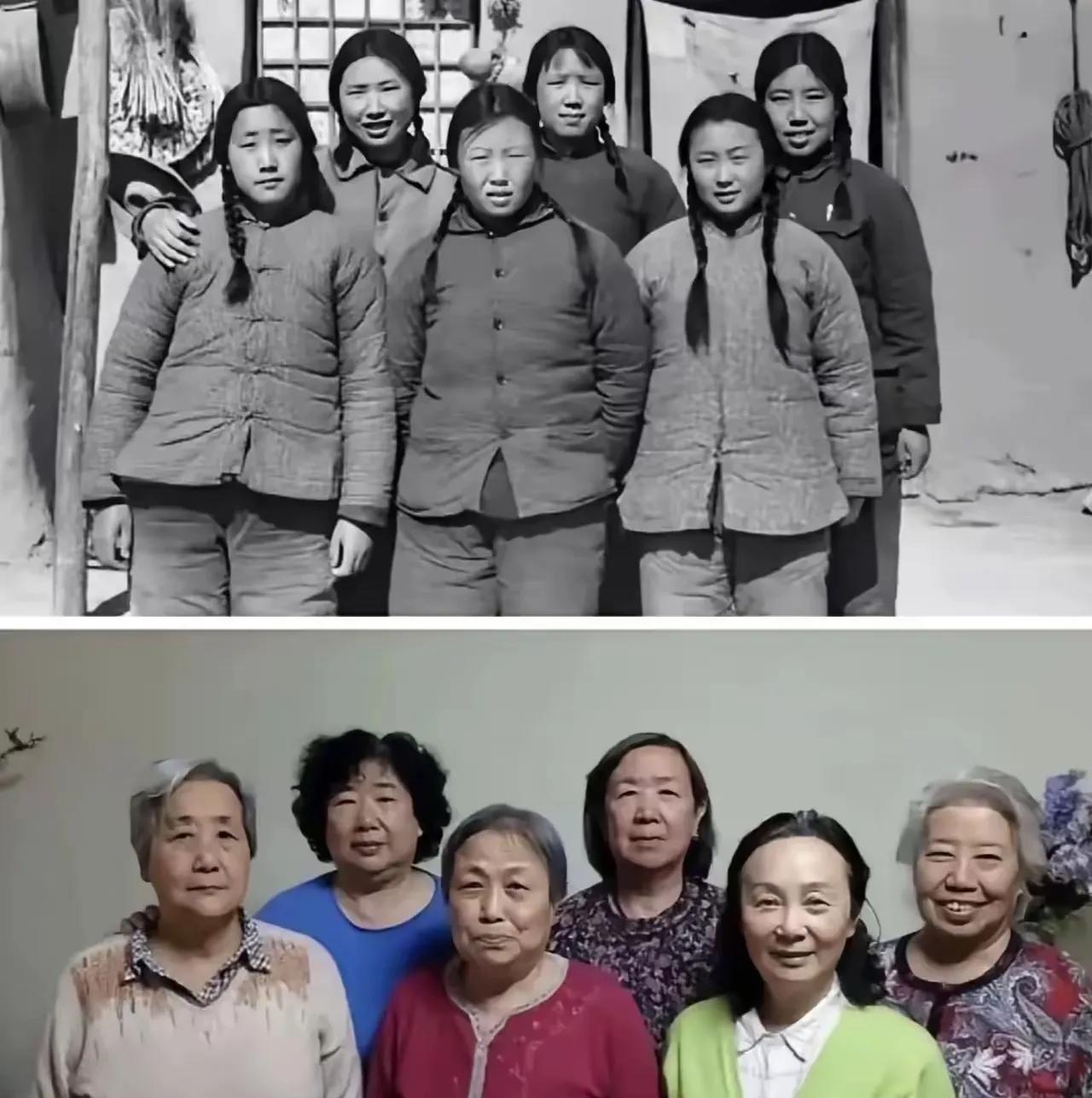 当年知识青年“上山下乡”淳朴的女孩们，她们艰苦创业的一代，如今都已成为奶奶了，生