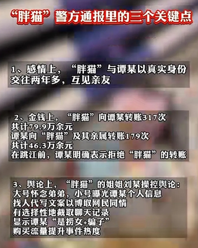 都说死者为大，胖猫姐姐营造舆论，占用公共资源，私底下能解决的事情非的放在网上，搞