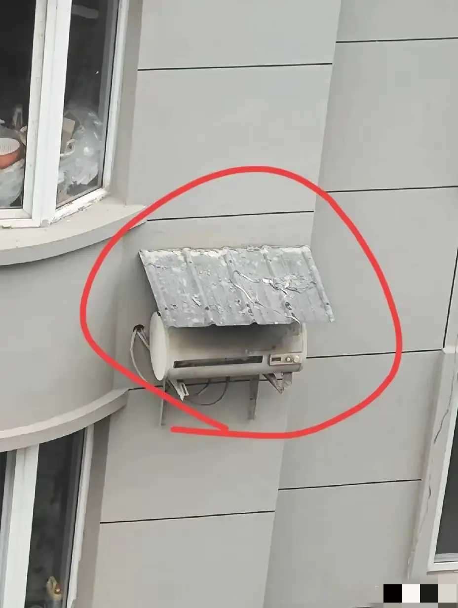 把热水器放在外面，难道不怕被偷吗？