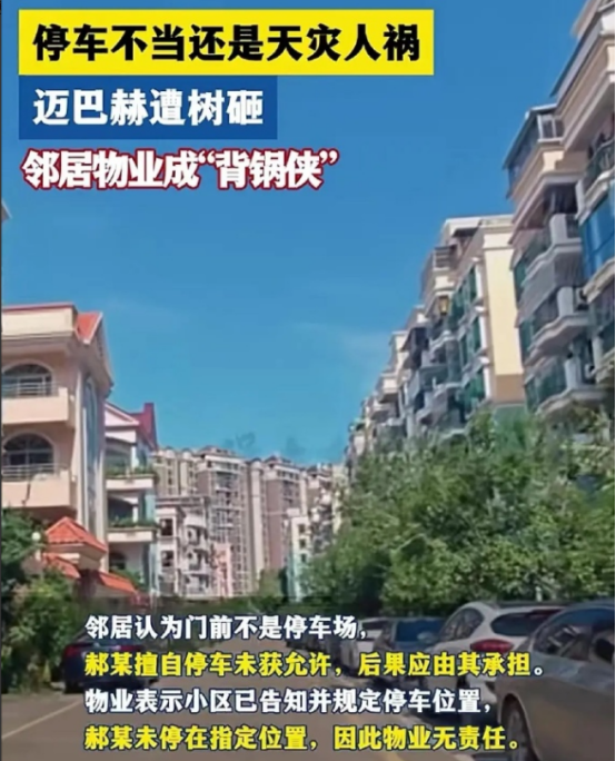 “讹天讹地讹空气！”广东佛山，一男子把迈巴赫停在无人居住的邻居别墅门口，没想到，