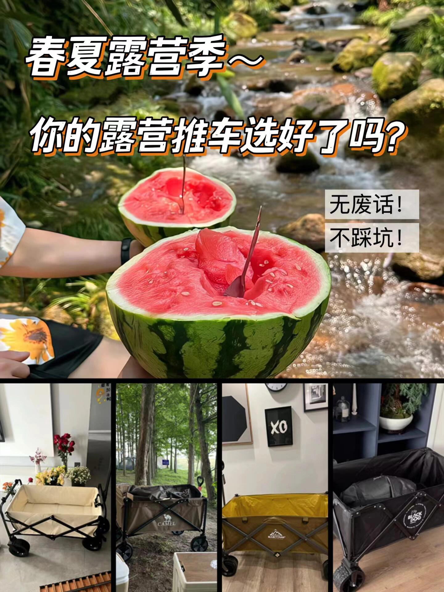 高性价比露营推车分享，看完不做大冤种