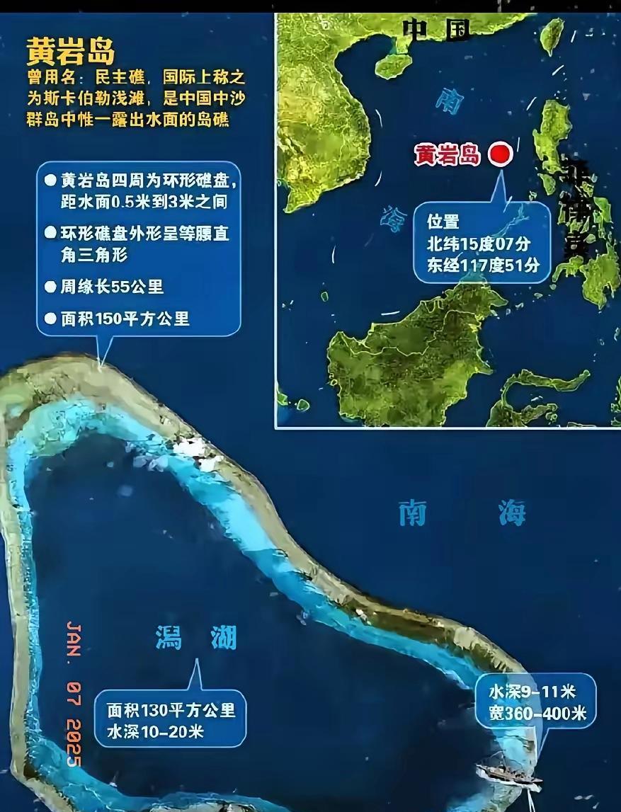 特讯！特讯！

黄岩岛填海工程遇到三大困难，解决方案是挖大坑，风险很大，不可行
