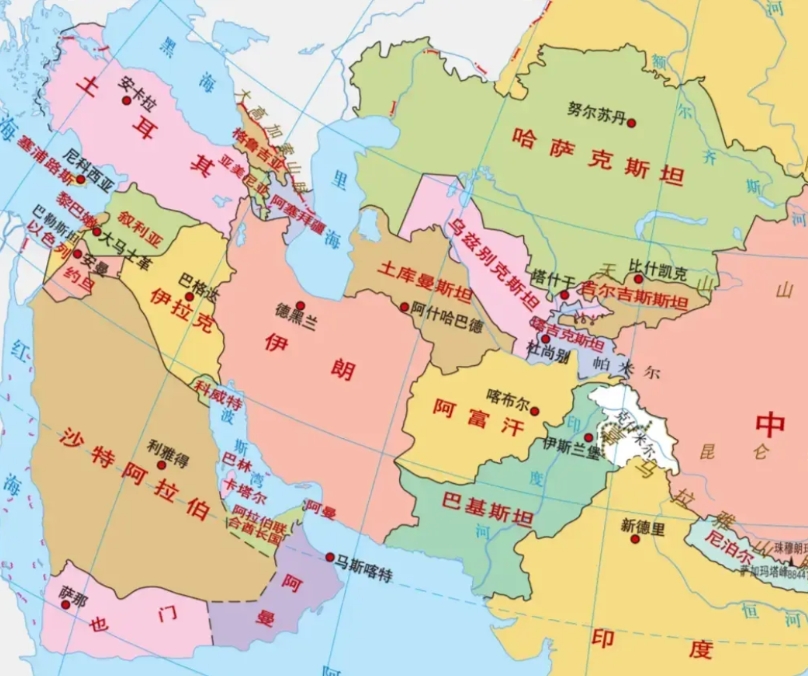 伊朗这个国家我真的看不懂，以色列占领的是巴勒斯坦领土，周围一圈阿拉伯国家都事不关