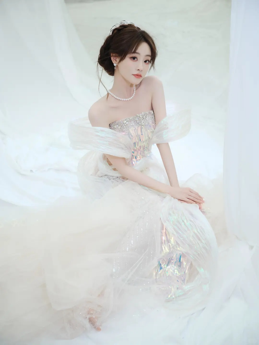 祝绪丹｜低调了那么久，穿仙女裙惊艳四座，状态和气质都变了