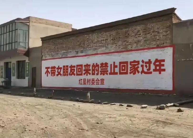 看来我今年不敢回家了，因为没有女朋友带回去。
