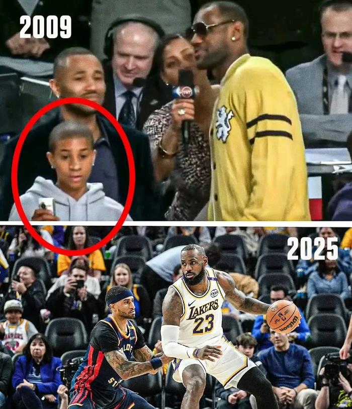 2009年全明星赛，当时的小佩顿还只是一个16岁的年轻人，怎么这么显小？

那时