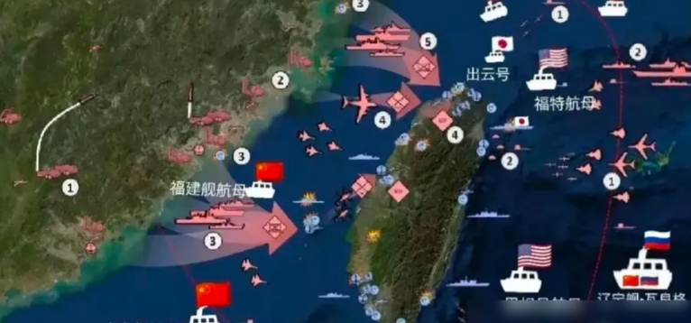 这招“围而不打”的阳谋，绝了！

美国：一口气派军舰到台海，和日本、澳大利亚、英