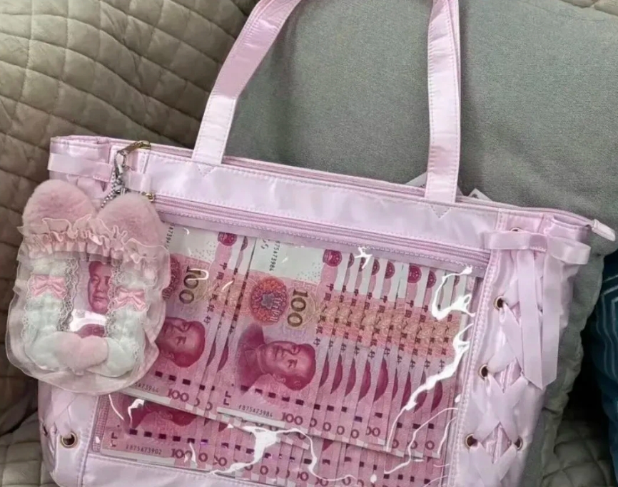 都说财不外露，也不知道大姑姐咋想的，再宠孩子也不能让孩子背着钱出门啊！今天下午大
