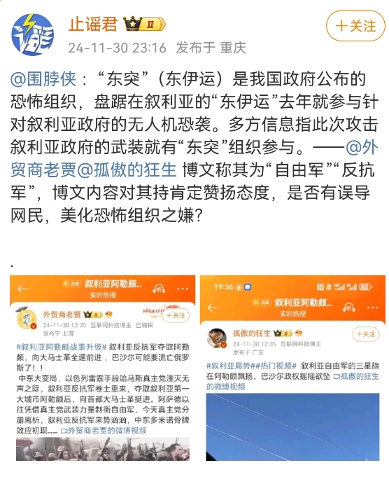 东突（东伊运）组织是我国政府法律确定的恐怖组织