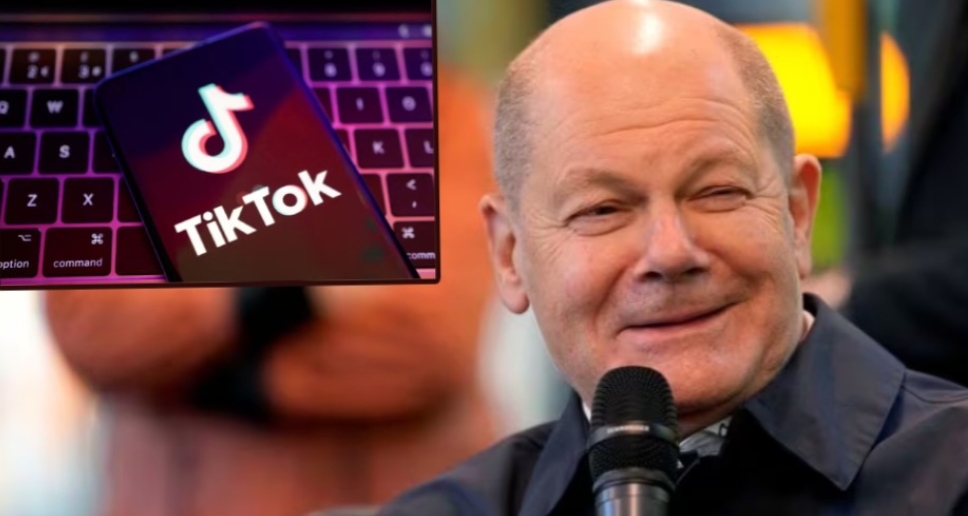 德国总理舒尔茨即将访问中国之际，突然宣布入驻海外版抖音，4月8日，继美国总统拜登