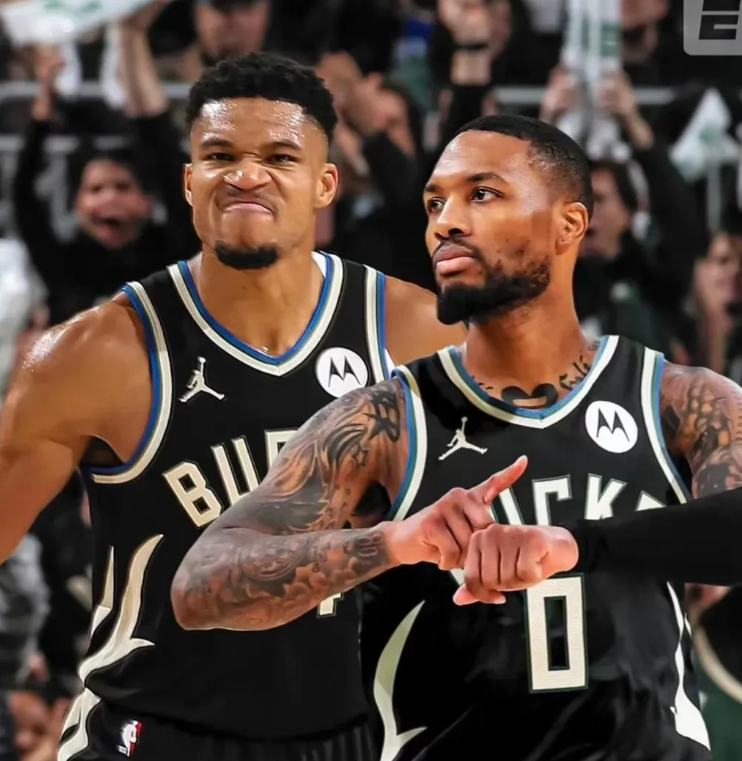 雄鹿队123-100爵士队，最开心的是这四个人！

1、利拉德——雄鹿队首发后卫