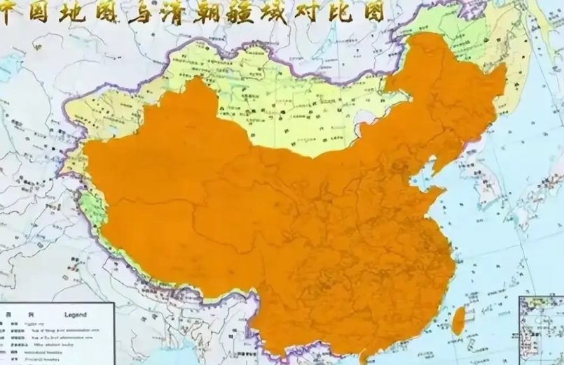 中国的被占领土
1、外东北，即黑龙江以北、外兴安岭以南、乌苏里江以东的大片领土，