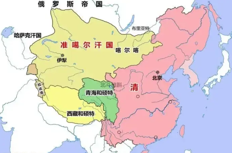 准噶尔汗国如果不作，可能真的不会死。清朝能灭掉准噶尔、拿下新疆，和准噶尔自己作死