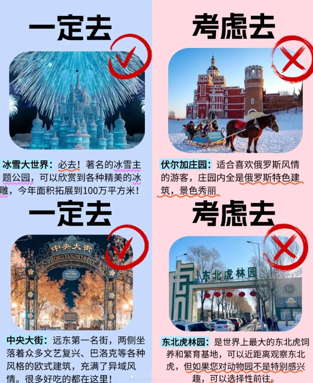 12-2月来哈尔滨，这些景点不要错过