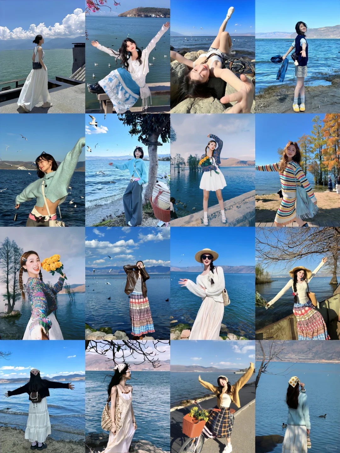 存一些大理洱海拍照姿势🌊