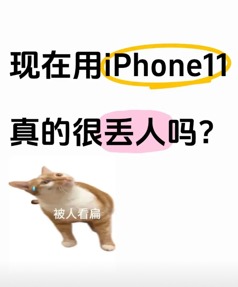 看看这消费降级究竟有多严重？！快2025年了，还有和我一样用苹果11的吗？
最近