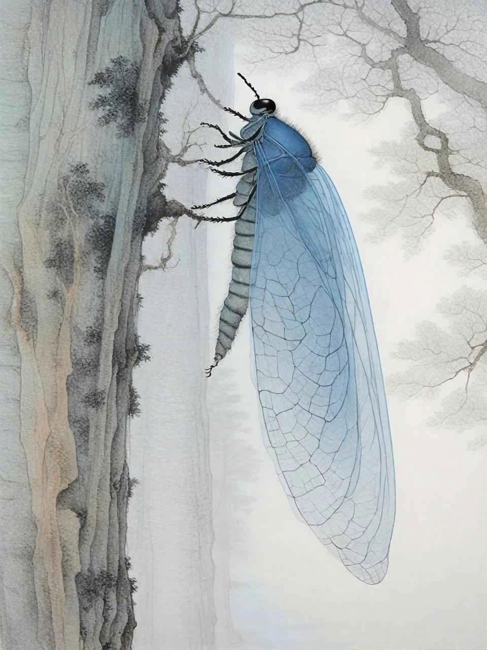 倚杖柴门外, 临风听暮蝉。5首诗词, 蝉鸣声声下潜藏多少无可奈何