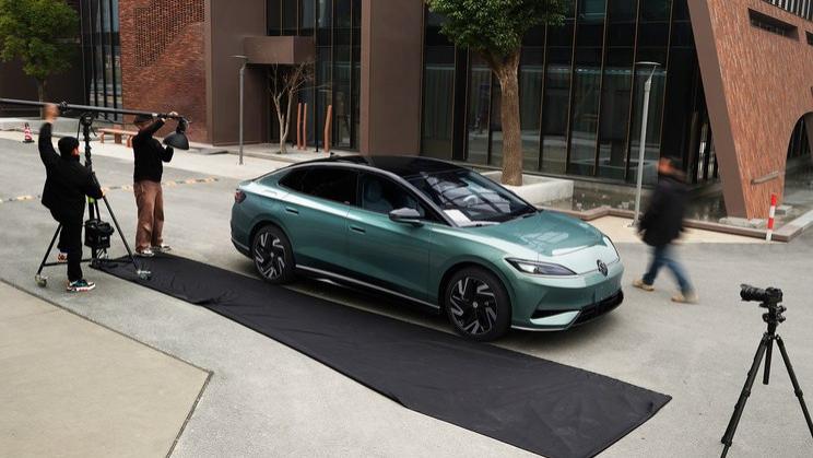 颜值在线 上汽大众ID.7 S实车图曝光