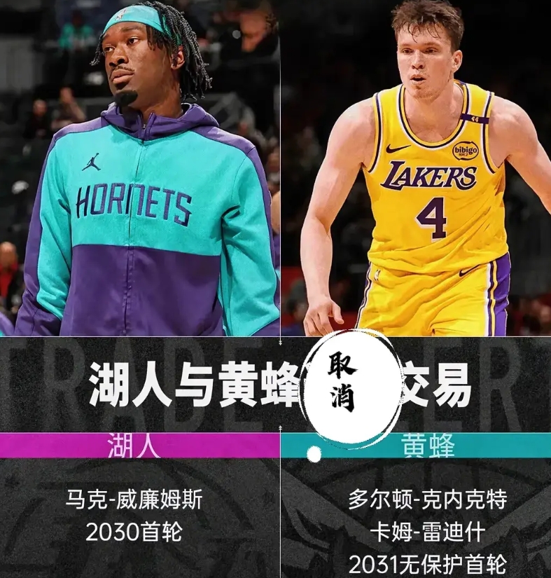 克内克特重返湖人，取消交易利大于弊！因为交易截止，湖人宣布交易取消，原因大概率是