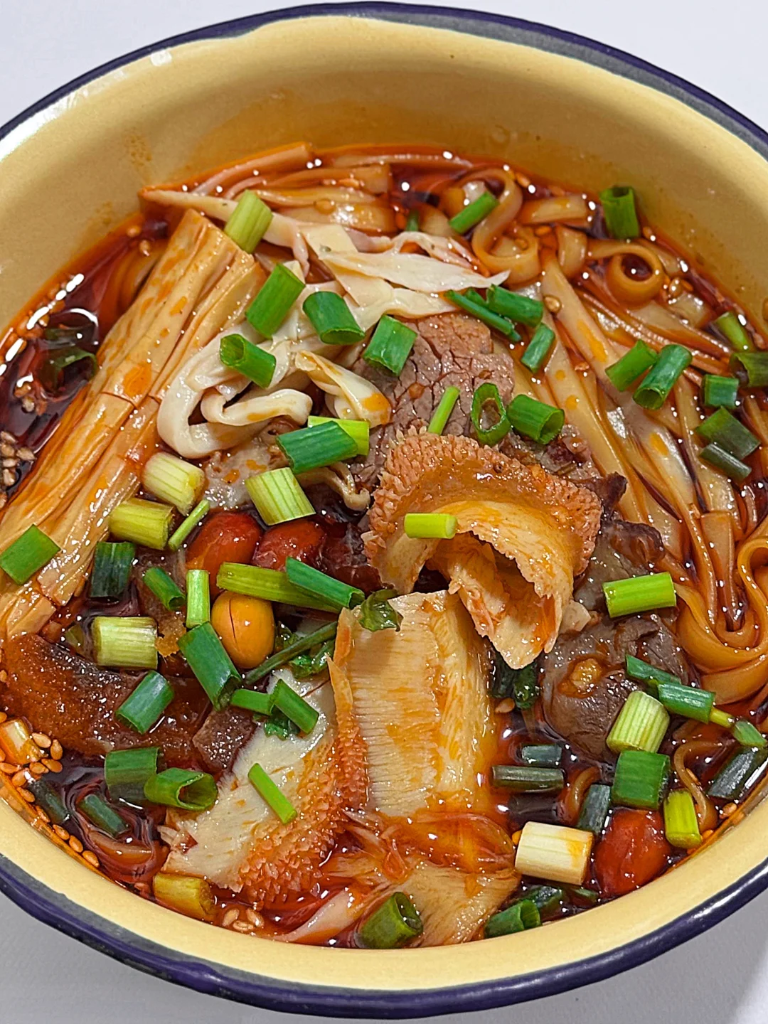今天吃什么|在家做饭🍳夫妻肺片盖面（附做法