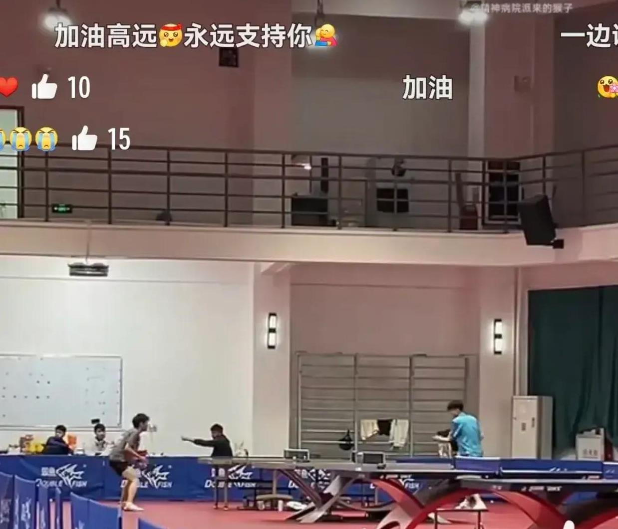 林高远新消息，训练中的他3个不一样
1月14日消息，林高远在广东训练中
1，训练