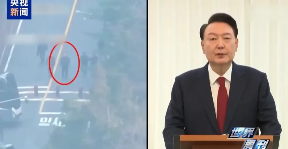 20多天没露脸的韩国总统（暂停职务）尹锡悦终于现身了七分钟，紧接着就开始发声要援