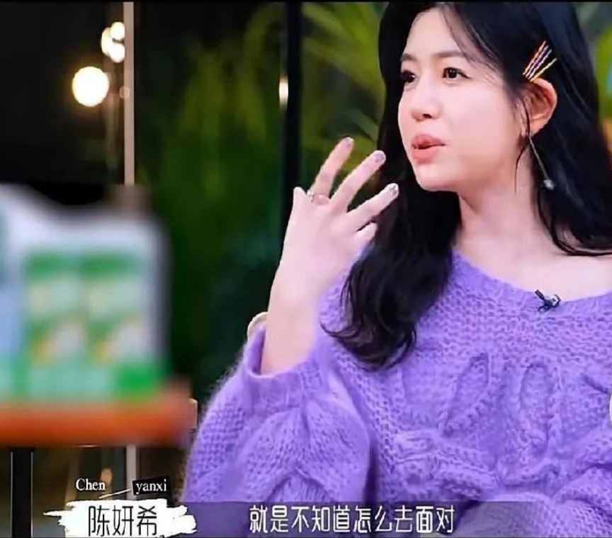 陈妍希首次公开婚姻触礁细节！

采访中直言陈晓拍戏回家就全程冷脸，空气凝固到窒息