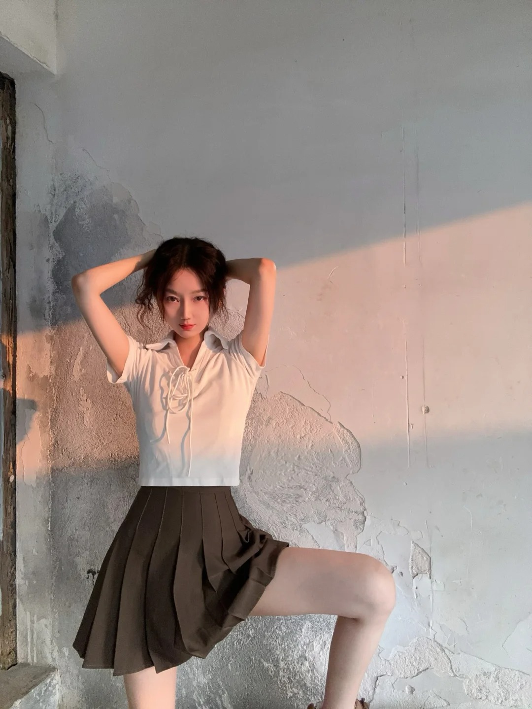 我的百褶裙