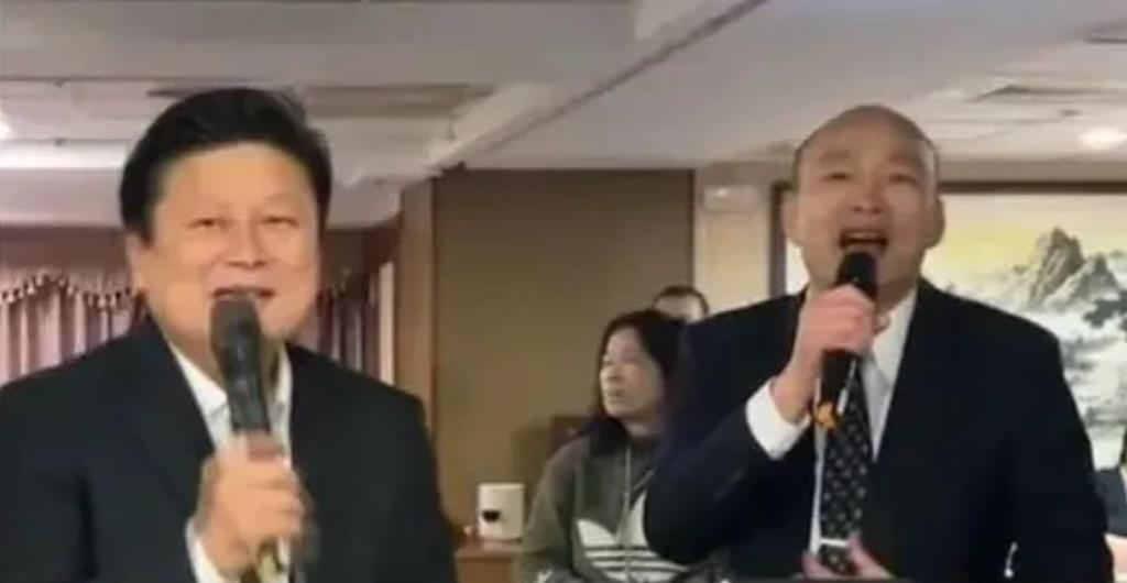 台湾地区立法机构昨天举办媒体餐叙会，立法机构负责人韩国瑜、国民党团立委、民进党团