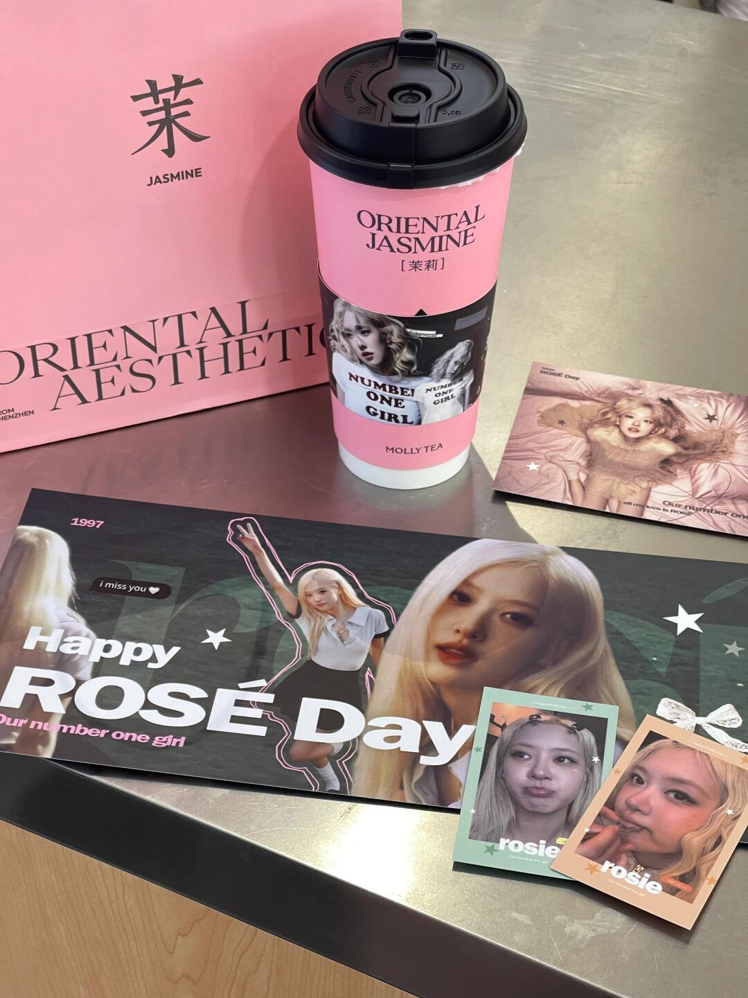 💗 HAPPY ROSÉ DAY 💗୧(´▽`✿)ง no.1 girl 穿