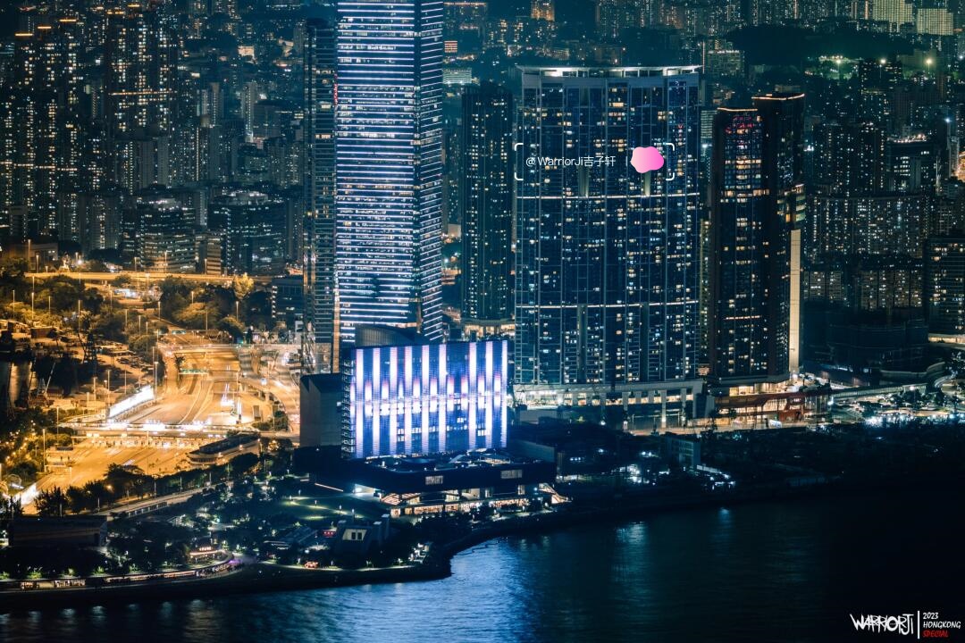 香港｜M＋博物馆的幕墙艺术在香港太平山